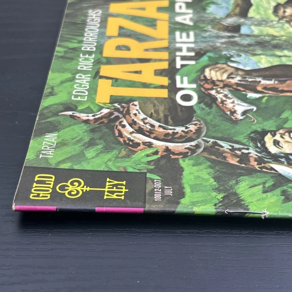 Tarzan Of The Apes‎ #7 Gold Key 1963 10012-307 July Comic Book